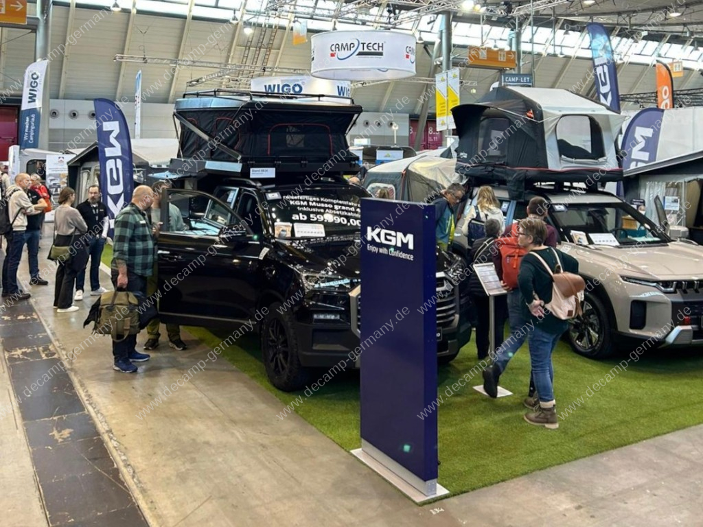 Decamp Backpack S auf KGM auf der CMT Stuttgart 2026