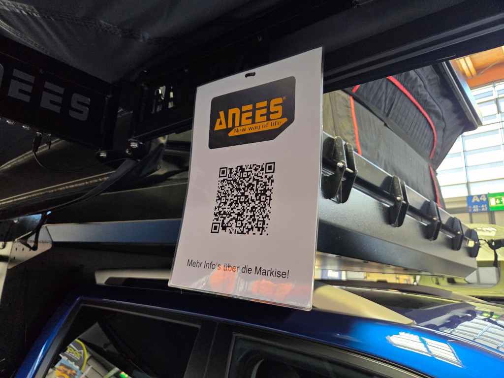 Anees Markise 270 Grad QR Code