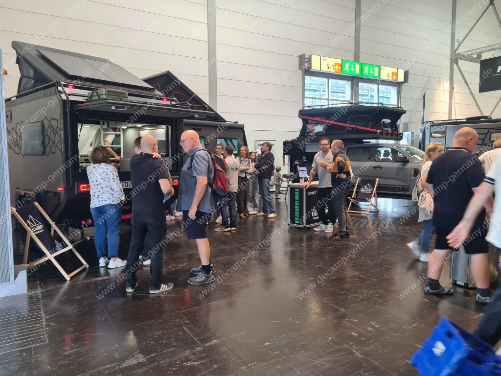 interessante Unterhaltung mit Decamp Germany auf der Caravan Salon 2025
