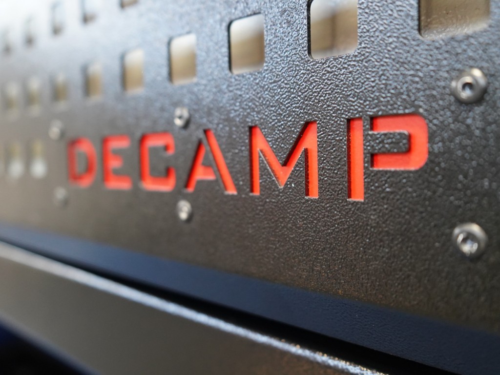 Decamp Logo auf Backpack S