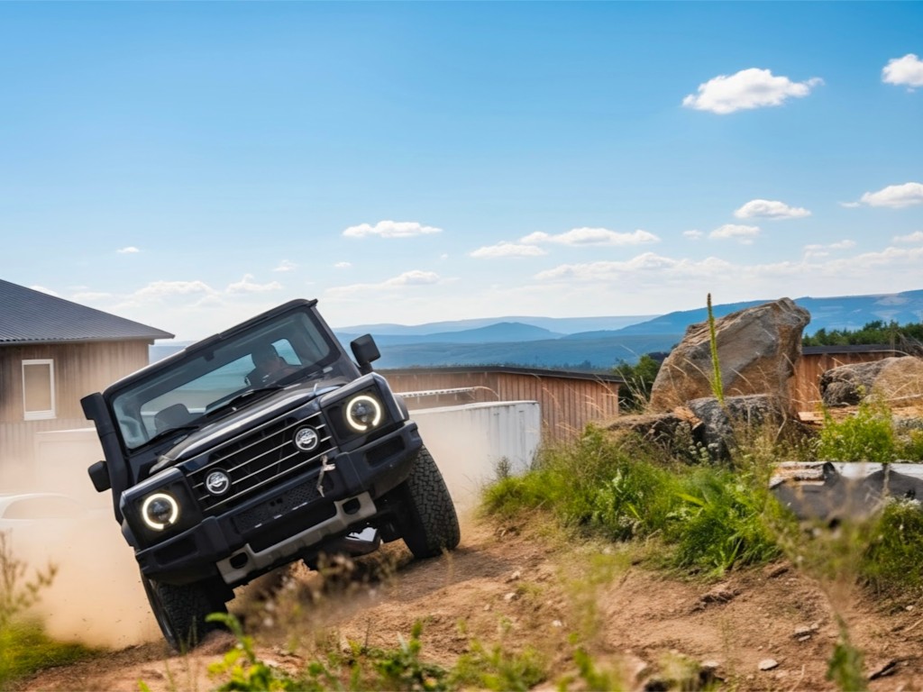 Offroad Teststrecke
